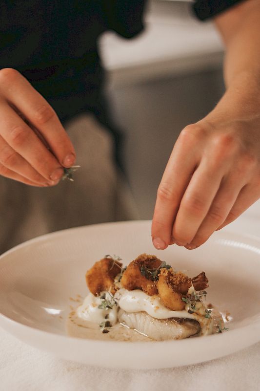 7.00 pm · Farmhouse flavours<br />
in five courses